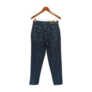 Vintage 80s Gitano High Waist V Yoked Mom Blue Denim Jeans 10 P Tapered Leg